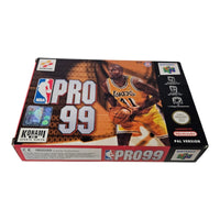 NBA Pro 99  - Nintendo 64 - N64 - OVP