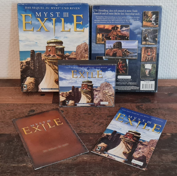 MYST EXILE III  - PC - WIN 95 / 98 -  Big Box -
