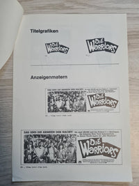 Werbe Ratschlag -  Die Warriors - The Warriors