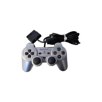 Playstation 2 / PS2 Konsole Slim - Silber mit 1 Controller - Memorycard - TOP