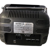Portable Black & White TV - Tragbarer Schwarz / Weiß TV - Jupertech
