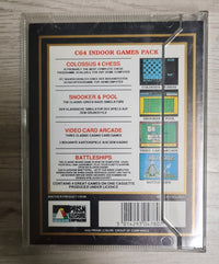 Indoor Games Pack - Commodore 64/128 Tape
