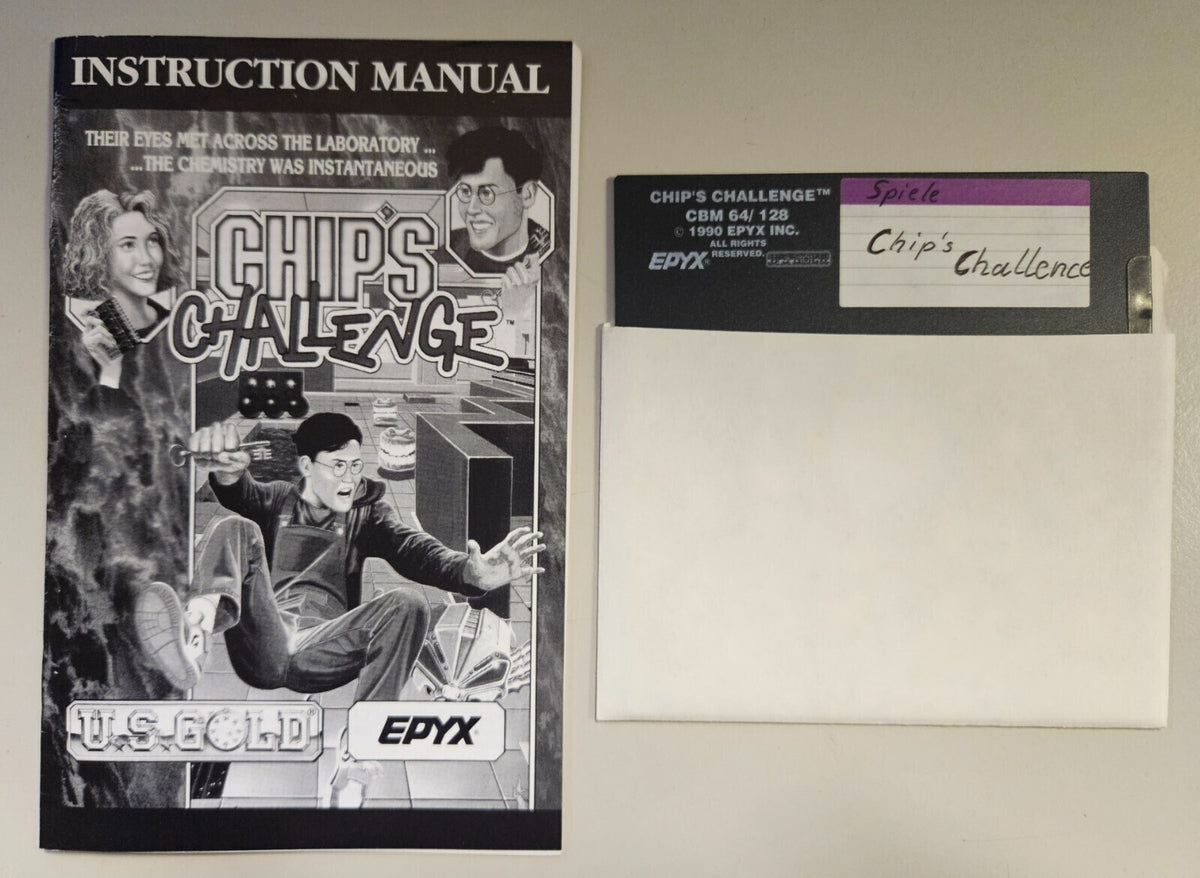 Chip´s Challenge - Commodore 64/128 / C64 - C128