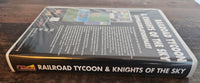 Microprose Collection - Railroad Tycoon + Knights of the - PC - MS DOS - Big Box