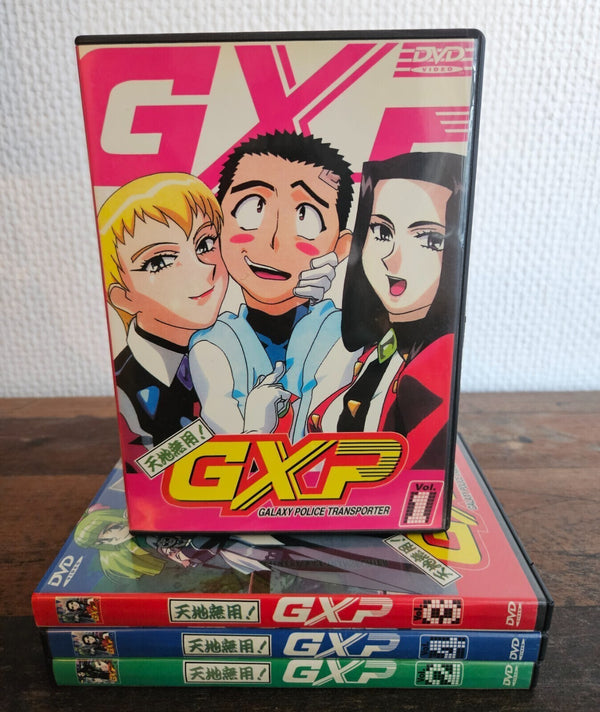 GXP - Galaxy Police Transporter  - 1-4  DVD - Anime Jap/Eng