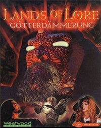 Lands of Lore - Götterdämmerung Spiel + Löungsbuch - PC - MS DOS - Windows -Big