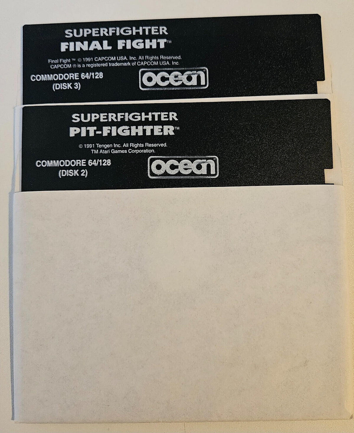 Super Fighter - Pit Fighter + Final Fight - Commodore 64/128