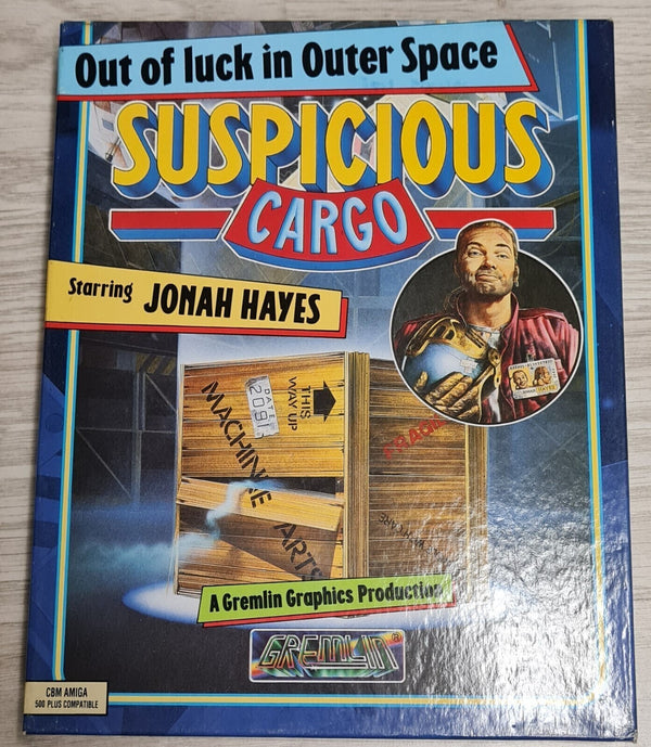 Suspicious Cargo Out of Luck in Outer Space - Commodore Amiga