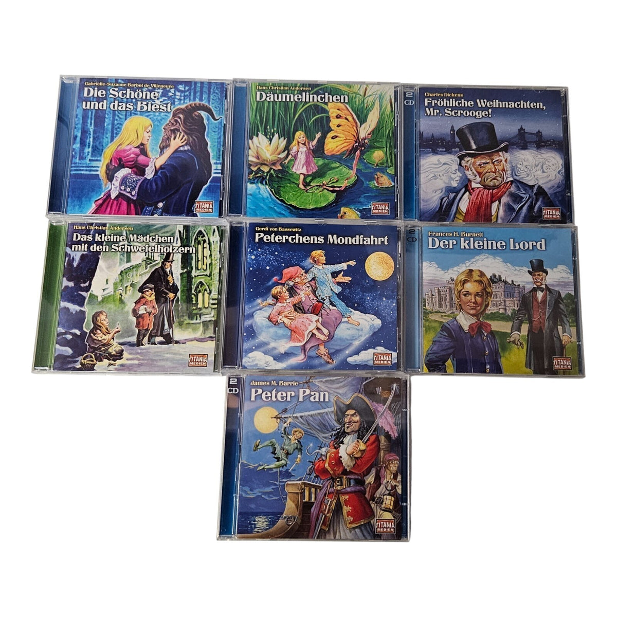 Alte Märchen Sammlung - Hörspiele - CD - 7 Stück