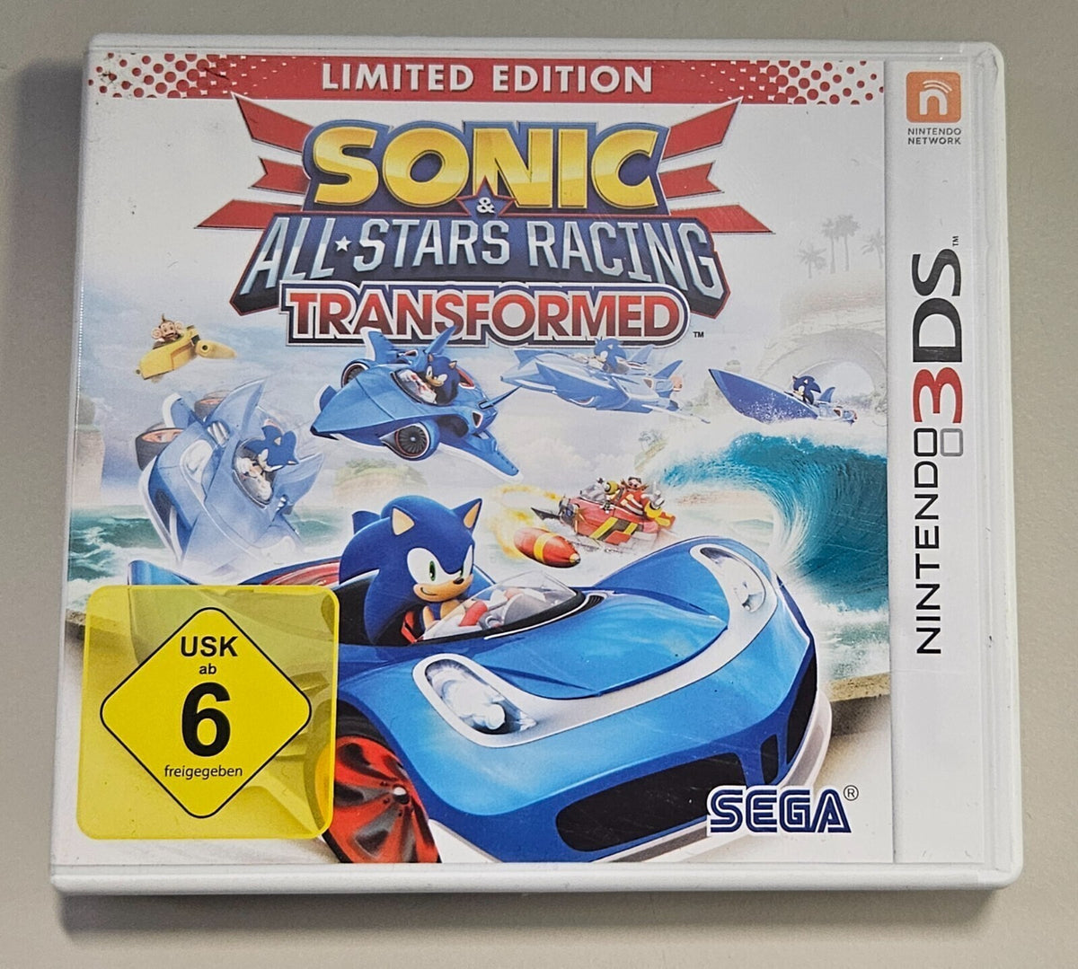 Sonic All Star Racing Transformed - Nintendo 3DS