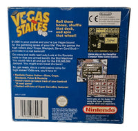 Vegas Stakes  - Nintendo Game Boy / GB / CIB