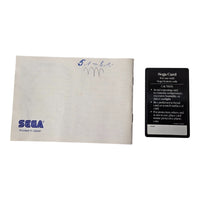Ghost House - Sega Master System - Card