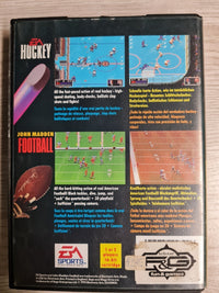 EA Sports Double Header -EA Hockey + John Madden Football- Mega Drive