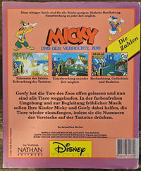 Disney Micky und der verrückte Zoo - Commodore 64/128 - Diskettte