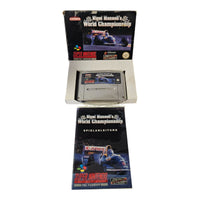 Nigel Mansell´s world Championship - Super Nintendo - SNES - OVP