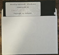 Hollywood Poker -  Commodore 64/128 - Diskette