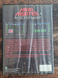 High Frontier - An SDI Simulation  - Commodore 64 / C64 / 128 / Diskette