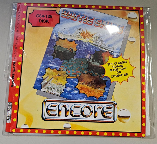 Battle Ships -  Commodore 64/128 - Diskette