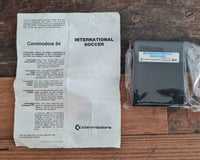International Soccer - Cartridge mit OVP + Anleitung - Commodore 64