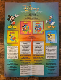 Disney Micky und der verrückte Zoo - Commodore 64/128 - Diskettte