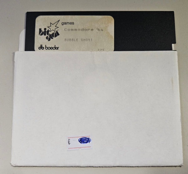 Bubble Ghost - Commodore 64/128 / C64 - C128 - Nur Diskette