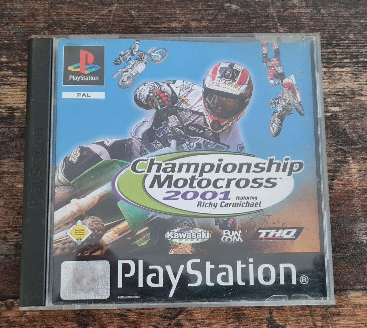 Championship Motocross 2001 - Playstation - PS1 - PSX
