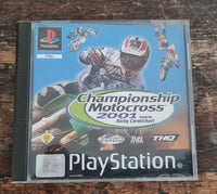 Championship Motocross 2001 - Playstation - PS1 - PSX