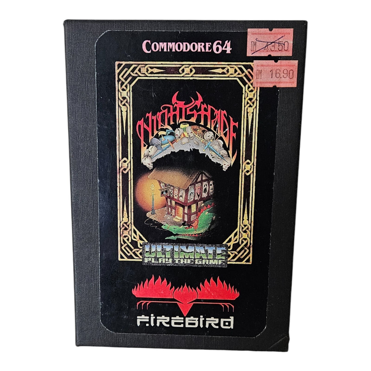 Nightshade - Commodore 64/128 Tape - Firebird