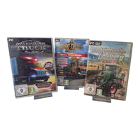 PC Spiele Simulationen Paket - Euro Truck Sim 2 - American Truck Sim - Landwirts