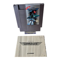 Gradius - Nintendo NES - Cartridge +Anleitung