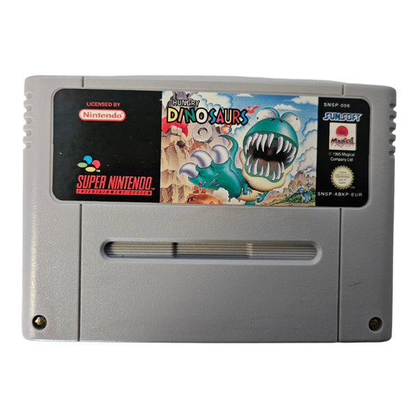 Hungry Dinosaurs - Super Nintendo - SNES