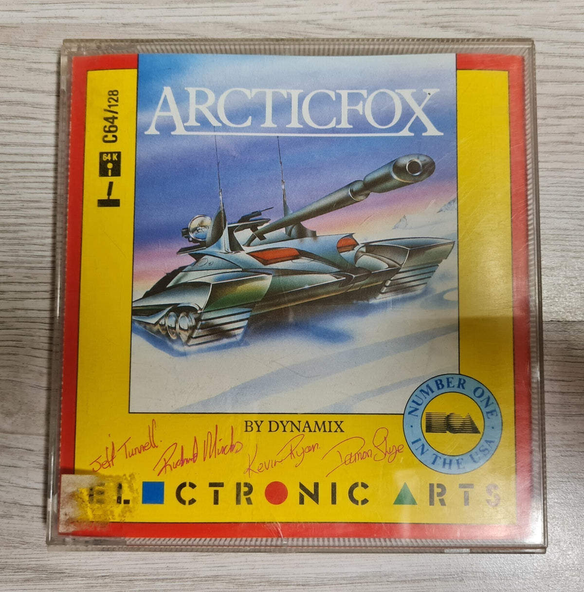 Arcticfox - Commodore 64/128 Diskette