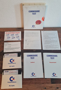 Commodore Text -  Commodore 64 /C64/128/ Diskette