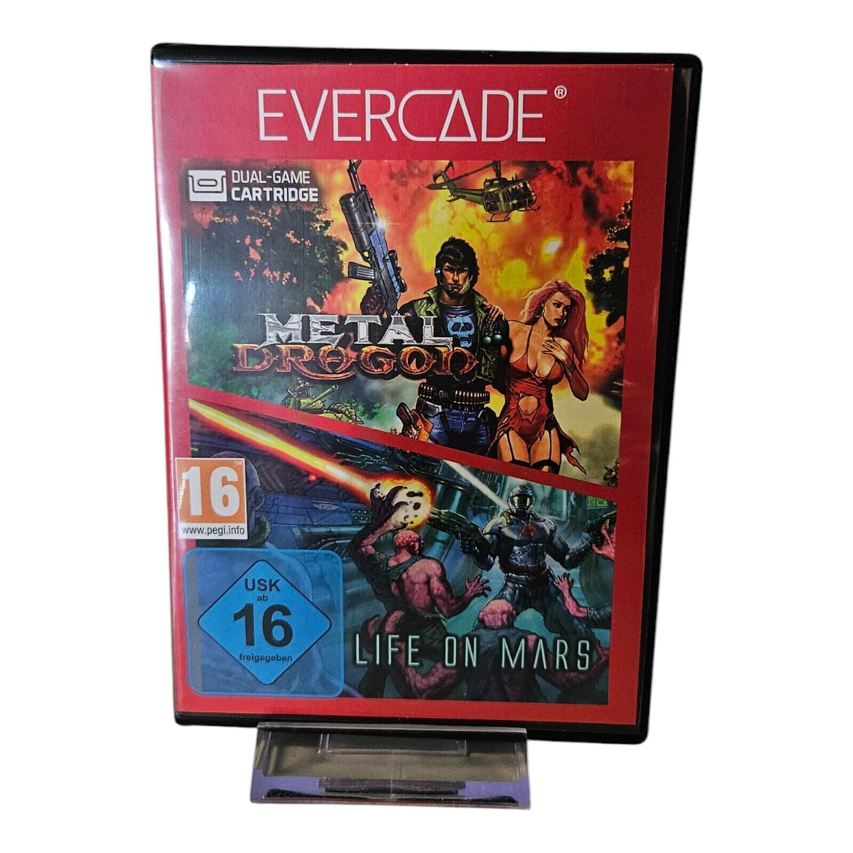 Metal Dragon / Life on Mars - Evercade - Multigame Cartridge