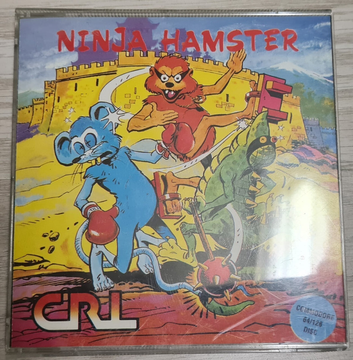 Ninja Hamster - Commodore 64/128 Diskette
