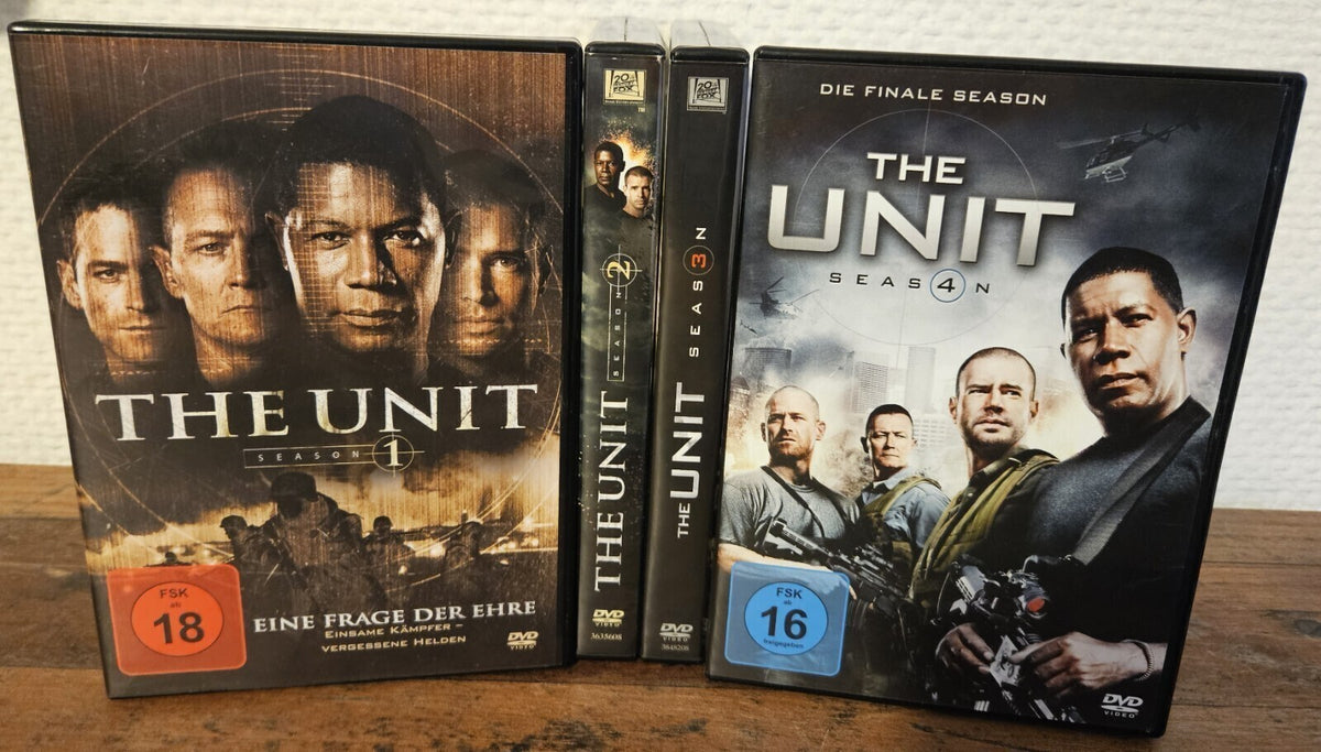 The Unit - Staffel 1 - 4  - DVD -