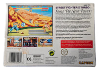 Street Fighter II Turbo - Super  Nintendo - SNES
