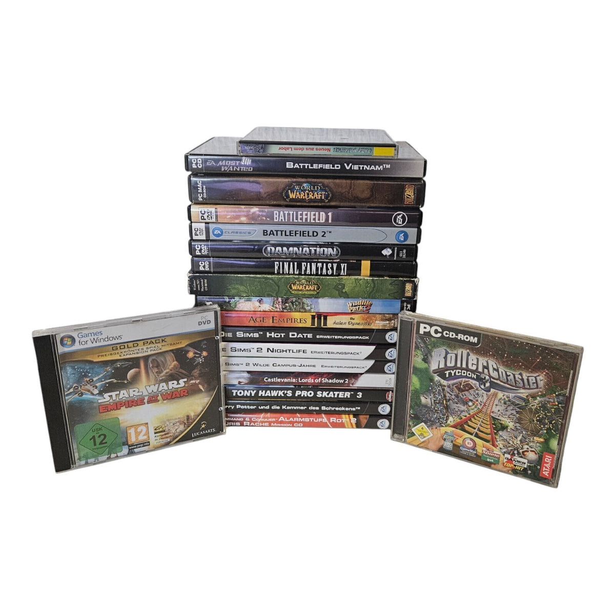 PC Spiele Sammlung - 19 Stück