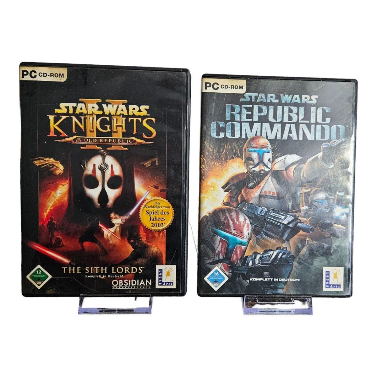 Star Wars Knights of the Old Republic II + Republic Commando  - PC -