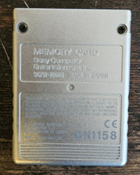 Playstation 2 Memorycard - Silber- Sony - PS2 - 8MB