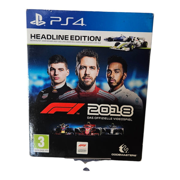 F1 2018 - Headline Edition - Sony Playstation 4 / PS4