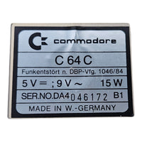 Commodore 64 - II / C64 - II mit OVP #1
