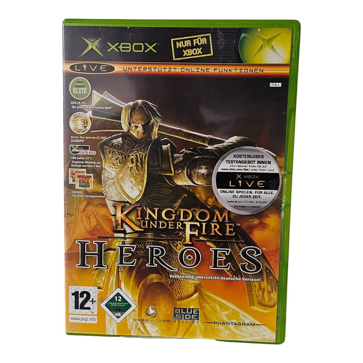 Kingdom under Fire - Heroes  - Microsoft XBOX - Xbox Classic