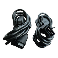 Joystick Verlängerungs Kabel - 1M - Commodore - 2 Stück