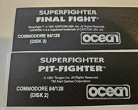 Super Fighter - Pit Fighter + Final Fight - Commodore 64/128