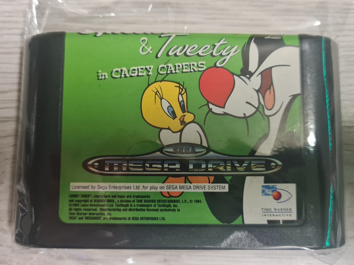 Sylvester & Tweety in Cagey Capers - Sega Mega Drive - Nur Cartridge