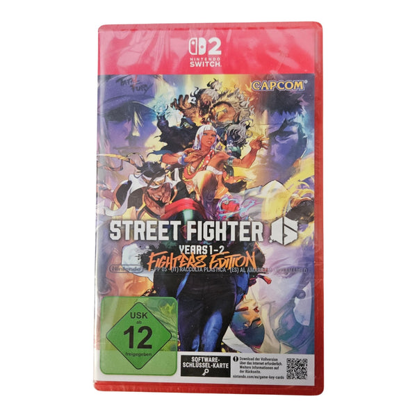 Street Fighter  - 6 Years - 1-2 Fighters Edition / Nintendo Switch 2 - NEU