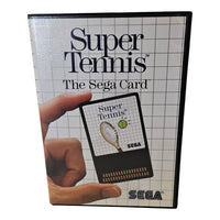 Super Tennis - Sega Master System - Card