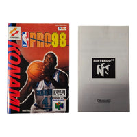 NBA Pro 98  - Nintendo 64 - N64 - OVP