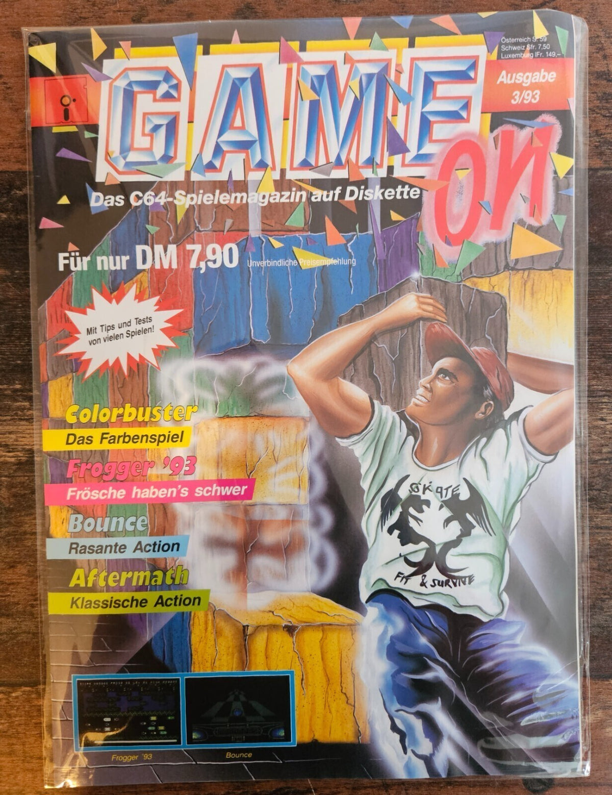 Game On - #3/93 - Mit Diskette - Commodore 64